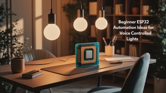 Beginner ESP32 Automation Ideas for Voice Controlled Lights